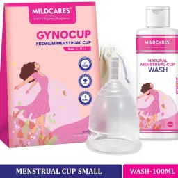 Small Reusable Menstrual Cup Menstrual cup & Period cup Wash safe Easy-to-Use-3