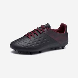 Men's Moulded Dry Pitch Rugby Boots Advance R100 FG - Black/Burgundy-image-46