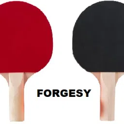 Table Tennis Racket Red & Black Set of 2 Pcs Red, Black Table Tennis Racquet-6