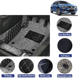 Leather 7D Mat ForMaruti Baleno-image-51