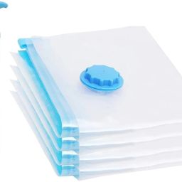 Space Saver Clothes Organizer, Zip Lock Bags with pump(50x60cm) Travel Storage Vacuum Bags, Miscellaneous Storage Vacuum Bags-image-67