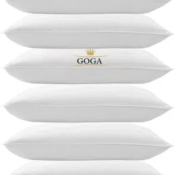 LUXURY Microfibre Abstract Sleeping Pillow Pack of 6-3