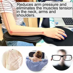 DITCAFOS Adjustable Computer Arm Rest | Hand Shoulder Protect Armrest Pad Desk Attachable Computer Table Arm Support Mouse Pads Arm Wrist Rests plastic mouse pad Wrist Rest plastic mouse Wrist Rest Padded Memory Foam Mouse, Keyboard Wrist Rest image 4