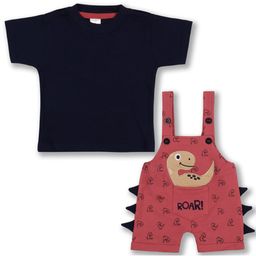 Wish Karo Boys Graphic Printed Dungarees With T-shirt-image-22