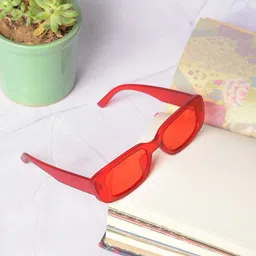 HAUTE SAUCE by Campus Sutra Rectangle Sunglasses with UV Protected Lens SUM23_HSSG1010-image-73