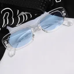 Creature Unisex Rectangle Sunglasses With UV Protected Lens-11