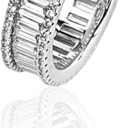 Spiral Chisel Ring Silver Ring-image-66