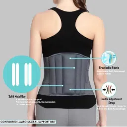 Lumber sacral support for back pain ,back posture support lower back support Back / Lumbar Support-19