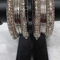 Alloy Gold-plated Bangle Set-image-99