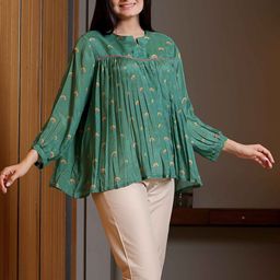 SUKRUTI DESIGN women Printed Embroidered Tunic-image-79