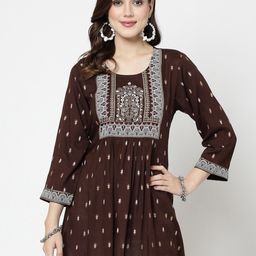 KALINI Printed Ethnic Tunic-picture-54