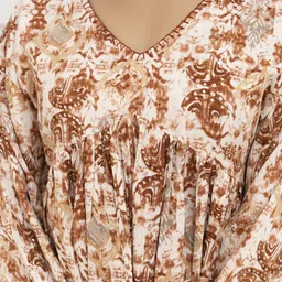 Nayo Abstract Printed V-Neck Tunic image 3