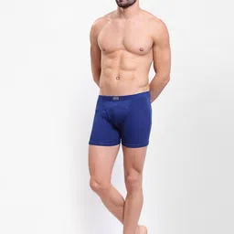 Zoiro Men Pack of 3 Soft Anti-Piling Trunks ZO-SCTRU1003-BC-BK-DB-S-3P image 5