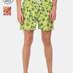 U.S. Polo Assn. Men Pack of 2 Pure Cotton Printed Boxers-image-82