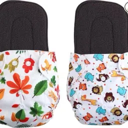 Reusable Washable Cloth diaper With Insert For Baby 0-3 Yaer-27
