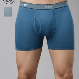 VIP Men Pack Of 2 Assorted Pure Cotton Trunks FRESHT1_110-picture-8