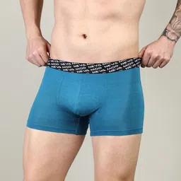 NEVA Men Pack Of 3 Low-Rise Snug-Fit Trunks image 4