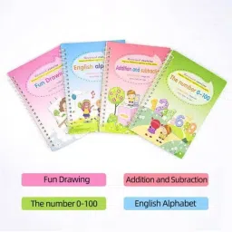 Magic Practice Copy Book Children Tracing Book Kids Education Learning Books M81-image-18