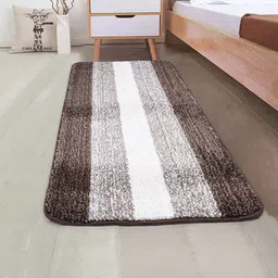Saral Home Grey Striped Runner-57