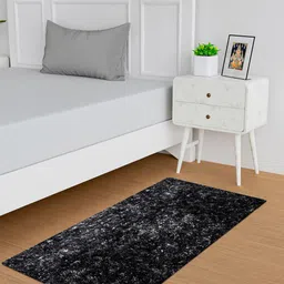 Kuber Industries Grey Non Slip Soft & Comfortable Bed Side Runner-71