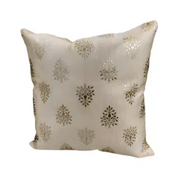 Good Vibes Cream 4 Pieces Printed Square Cushion Covers and Table Runner image 3
