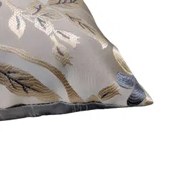 Good Vibes Grey 4 Pieces Printed Square Cushion Covers and Table Runner image 5