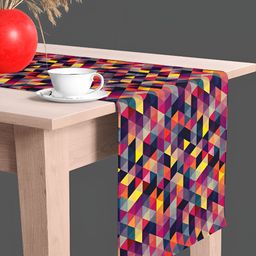 ArtzFolio Geometric Printed Table Runner image 1