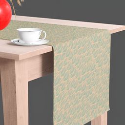 ArtzFolio Leaf Printed Table Runner image 2