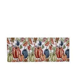 KLOTTHE White & Green Printed Rectangular Table Runners image 2