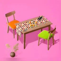 ArtzFolio Geometric Printed Table Runner image 3