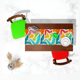 ArtzFolio Abstract Printed Table Runner image 3