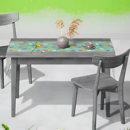 ArtzFolio Blue & Yellow Digital Printed Table Runner image 4