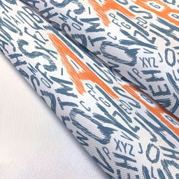 ArtzFolio Black & White Geometric-Printed Edge To Edge Table Runner image 5