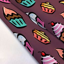 ArtzFolio Cup Cakes Print Dining Centre Table Runner image 5