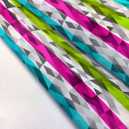 ArtzFolio Grey & Blue Digital Printed Table Runner image 5