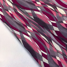 ArtzFolio Grey & Purple Abstract Printed Table Runner image 5