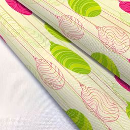 ArtzFolio Off White  & Green Digital Printed Table Runner image 5