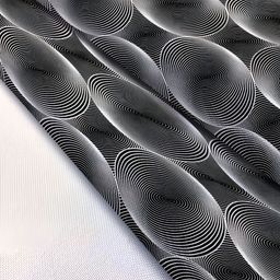ArtzFolio Grey & White Abstract Dining Center Table Runner image 5