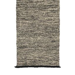 ellementry Statico Black Self-Design Pure Cotton Rectangular Table Runner image 5