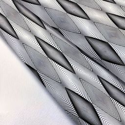 ArtzFolio Grey Geometric Printed Table Runner image 5