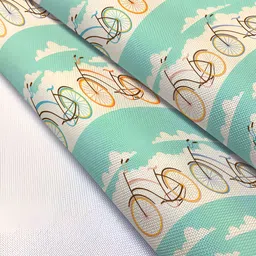 ArtzFolio Cream & Green Printed Table Runner image 5