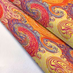 ArtzFolio Red & Blue Geometric Printed Table Runners image 5