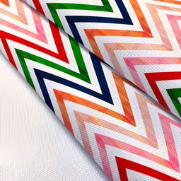 ArtzFolio Pink & Blue Geometric Printed Table Runner image 5