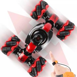 Stunt Car, 4WD 2.4GHz Remote Control Gesture Sensor Toy Double Sided Rotation_JK-43