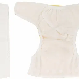 slikee Reusable Baby Washable Cloth Cotton Diaper- Combo of 2 Pieces (Multi Colours) (No Insert Pads Included) image 3