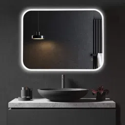Led Mirror with Light Bathroom Wall Decor Makeup Room 18x24 Inch LT25 Bathroom Mirror-17