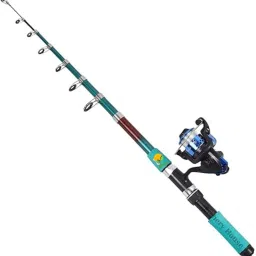 Fishing set green upto 20 kg fishing 2.7 gt Green Fishing Rod-picture-14