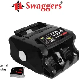 SWAGGERS Mix Denomination Currency/Cash Counting Machine with MG,UV,IR Fake Detection Note Counting Machine image 4
