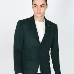 killer Men Solid Single Breasted Casual Blazer-picture-30
