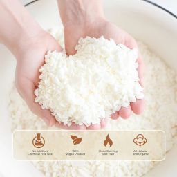 100% Pure Soy Wax Flakes for Candle Making | Natural SOYA Flake (Pack of 100 gm) Candle-image-25